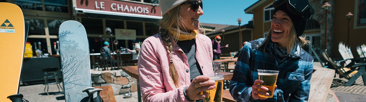 beers at le chamois!