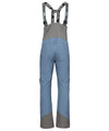 strafe outerwear fall/winter 23/24 collection mens nomad bib pant in storm cloud blue