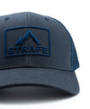 strafe outerwear fall/winter 23/24 collection whiteout hat in dark navy 