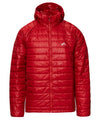 strafe outerwear fall/winter 23/24 collection mens aero insulator in cherry red