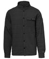 strafe outerwear fall/winter 23/24 collection mens highlands shirt jacket in black