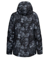 strafe outerwear fall/winter 23/24 collection women&#39;s meadow jacket in blackout tie dye