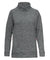 strafe outerwear fall/winter 23/24 collection womens tech wrap collar mid-layer in arctic blue