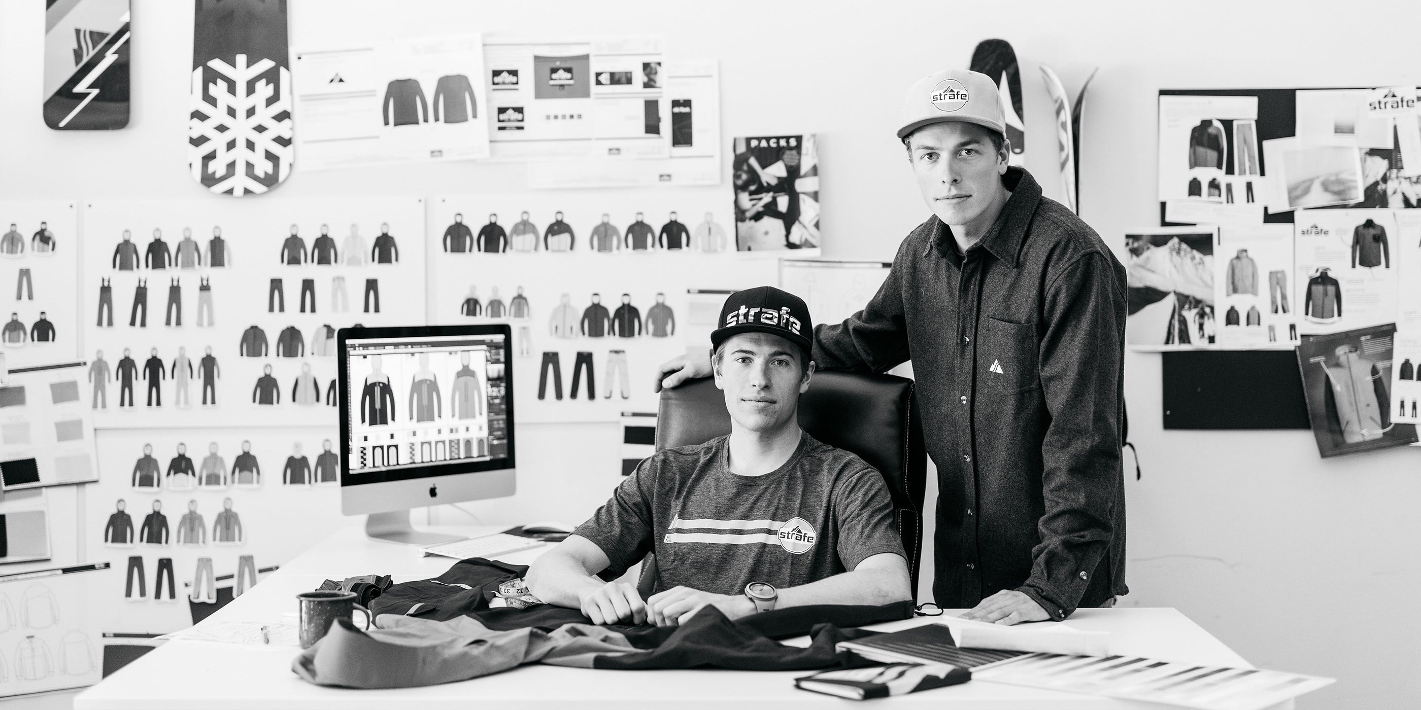 strafe outerwear founders john and pete gaston