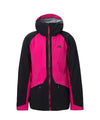 studio image of strafe outerwear 2023 nomad 3l shell jacket in fuchsia color