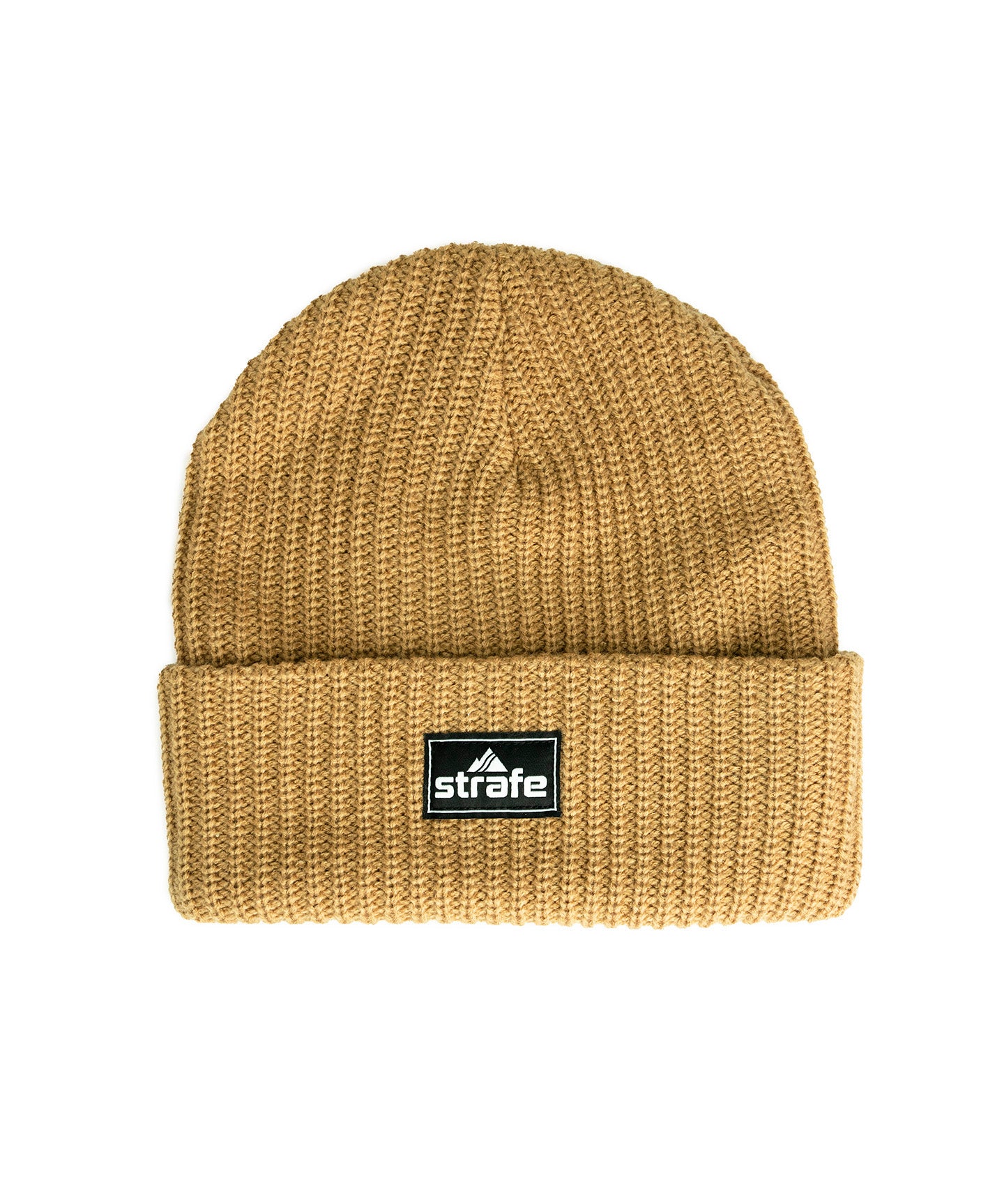 studio image of strafe outerwear 2023 patch beanie deep navy
