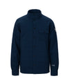 studio image of strafe outerwear 2023 ms alpha shirt jacket in deep navy color