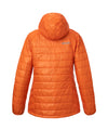 studio image of strafe outerwear 2023 ws aero insulator in tangerine color