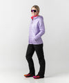 studio on-model image of strafe outerwear 2023 ws aero insulator in lavender color