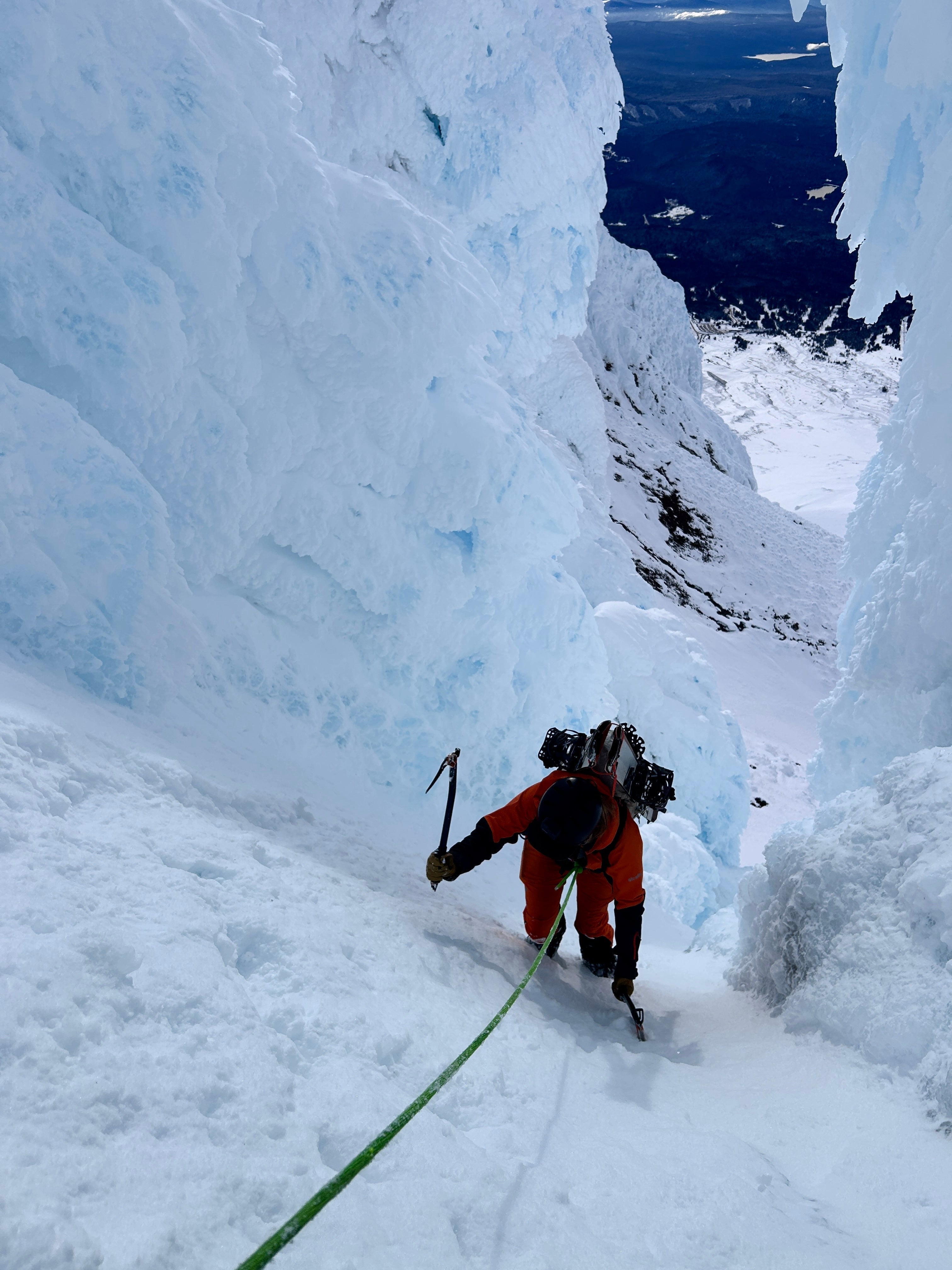 Sadie Ford's Ice Climb to Ski Mt. Hood – Strafe Outerwear