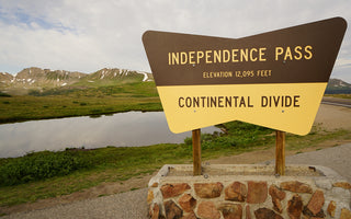 Independence Pass sign
