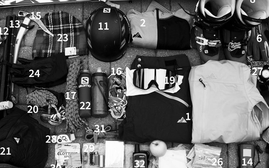 Inside Pete Gaston's Spring Ski Touring Pack