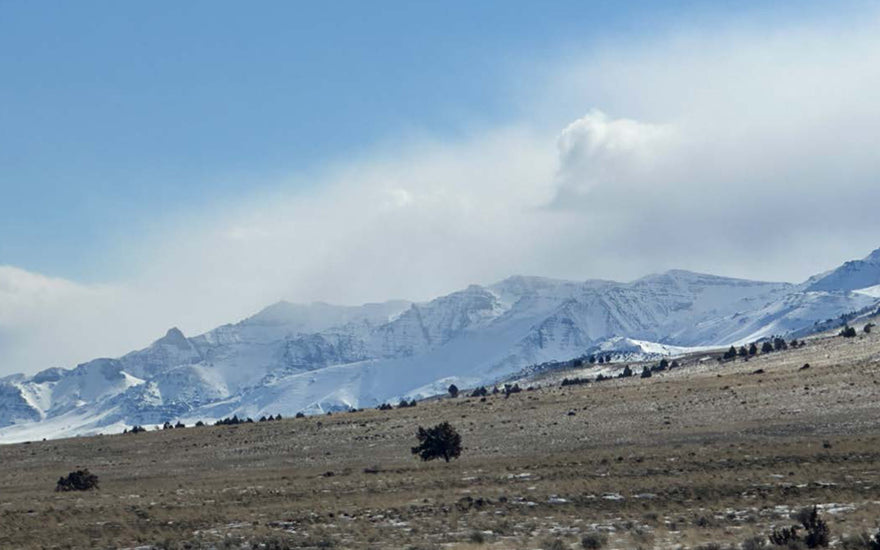 view of steens mountains