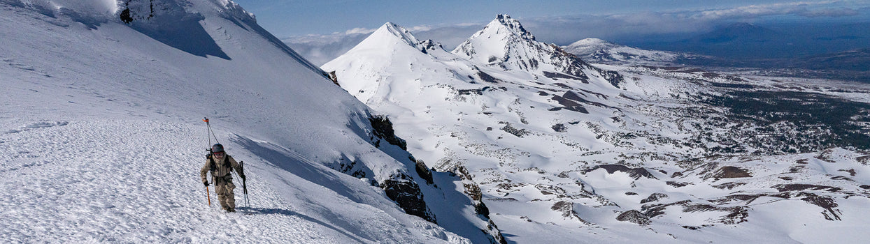 skier on three sisters
