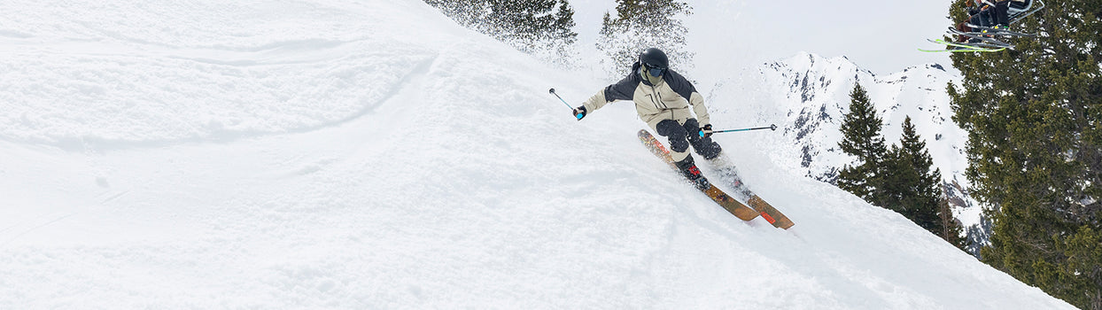 skier slash