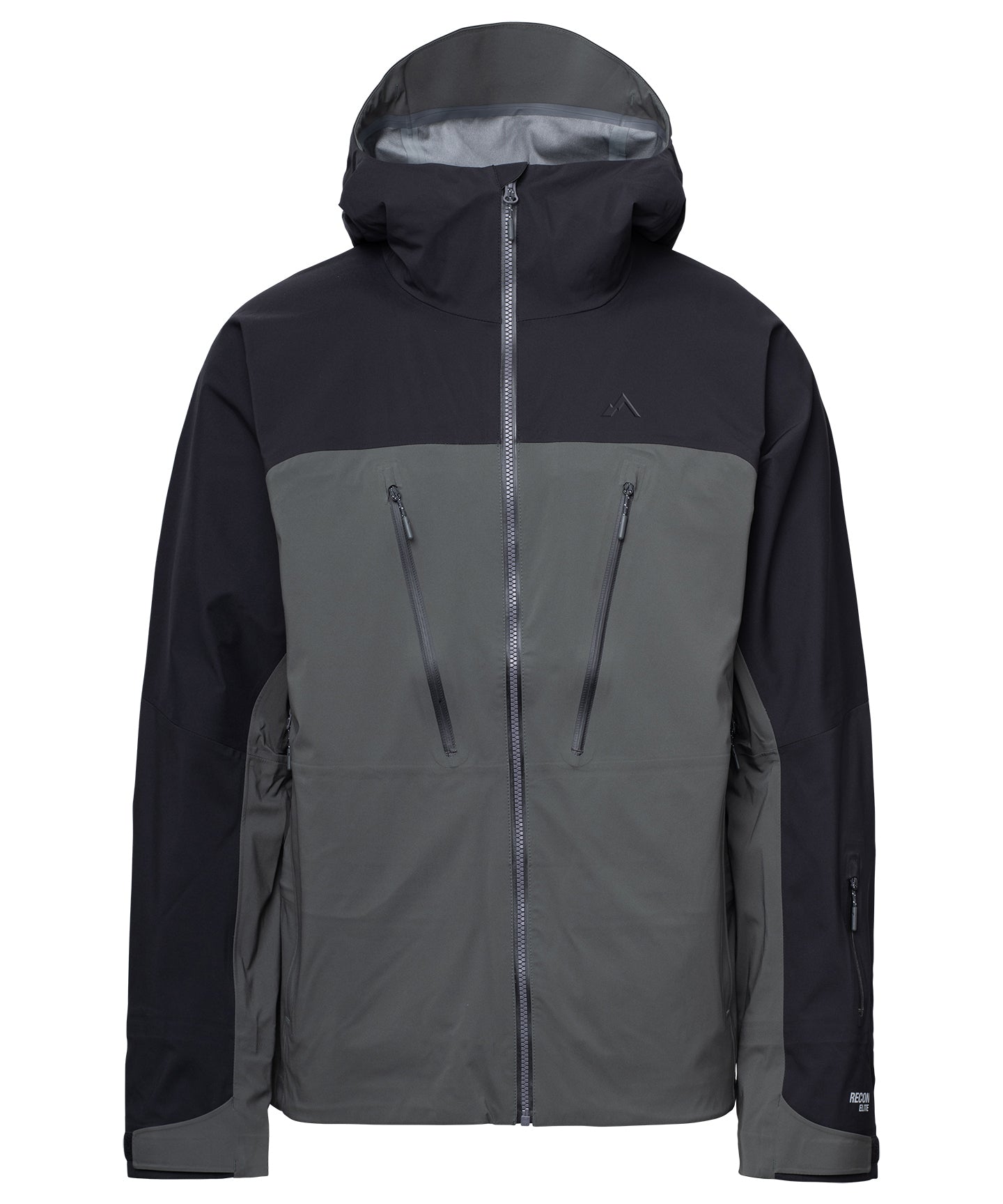 strafe outerwear fall/winter 23/24 collection mens pyramid jacket in charcoal
