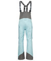 strafe outerwear fall/winter 23/24 collection mens nomad bib pant in arctic blue
