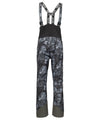 strafe outerwear fall/winter 23/24 collection mens nomad bib pant in blackout tie dye