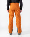 on-model image of strafe outerwear fall/winter 23/24 collection mens summit pant in amber