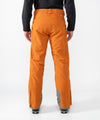 on-model image of strafe outerwear fall/winter 23/24 collection mens summit pant in amber 