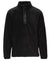 strafe outerwear fall/winter 23/24 collection mens ajax snap fleece mid-layer in black