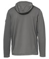 strafe outerwear fall/winter 23/24 collection mens basecamp full zip baselayer in charcoal