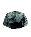 strafe outerwear fall/winter 23/24 collection banger trail hat in blackout tie dye 