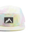 strafe outerwear fall/winter 23/24 collection banger trail hat in cotton candy tie dye