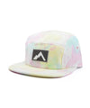 strafe outerwear fall/winter 23/24 collection banger trail hat in cotton candy tie dye