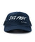 strafe outerwear fall/winter 23/24 collection ski fast trucker hat in black 