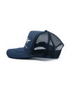 strafe outerwear fall/winter 23/24 collection ski fast trucker hat in new navy 