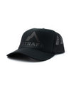 strafe outerwear fall/winter 23/24 collection mega trucker hat in black 