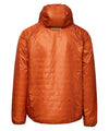 strafe outerwear fall/winter 23/24 collection mens ultralight aero hooded insulator in amber