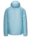 strafe outerwear fall/winter 23/24 collection mens ultralight aero hooded insulator in arctic blue