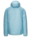 strafe outerwear fall/winter 23/24 collection mens ultralight aero hooded insulator in arctic blue 