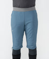 on-model image of strafe outerwear fall/winter 23/24 collection mens alpha insulator short in storm cloud blue
