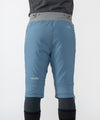 on-model image of strafe outerwear fall/winter 23/24 collection mens alpha insulator short in storm cloud blue