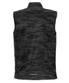 strafe outerwear fall/winter 23/24 collection mens temerity vest in distressed stealth camo