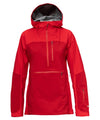 strafe outerwear fall/winter 23/24 collection women&#39;s lynx pullover in cherry red