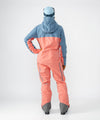 on-model image of strafe outerwear fall/winter 23/24 collection womens sickbird suit in sunset