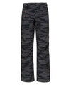 strafe outerwear fall/winter 23/24 collection womens pika pant in distressed stealth camo