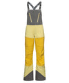 strafe outerwear fall/winter 23/24 collection womens scarlett bib pant in lemon