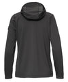 strafe outerwear fall/winter 23/24 collection womens basecamp full zip baselayer in charcoal