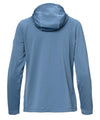 strafe outerwear fall/winter 23/24 collection womens basecamp full zip baselayer in storm cloud blue