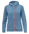 strafe outerwear fall/winter 23/24 collection womens basecamp full zip baselayer in storm cloud blue