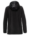 strafe outerwear fall/winter 23/24 collection womens ajax snap fleece mid-layer in black