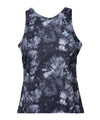 studio image of ws skyline tank blackout tye dye