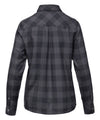 studio image of strafe outerwear summer 2023 ws durant flannel in charcoal plaid