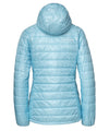 strafe outerwear fall/winter 23/24 collection womens aero insulator in arctic blue