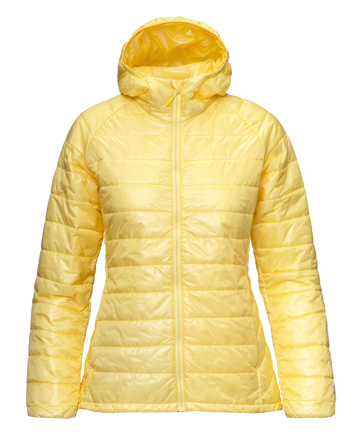 strafe outerwear fall/winter 23/24 collection womens aero insulator in lemon
